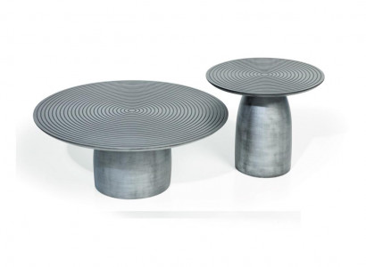 Couchtisch Edelstahl Design Möbel in Wohnzimmer Luxus Modern stil 2x